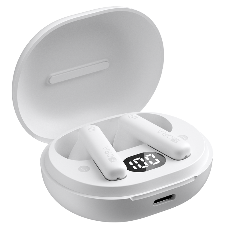 AUT217 Wireless Earbuds with LED Display & 28H Playtime
