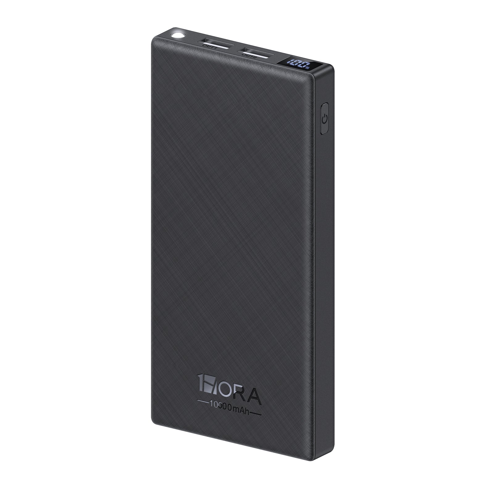 GAR263 10,000mAh Power Bank with LED Display & Flashlight