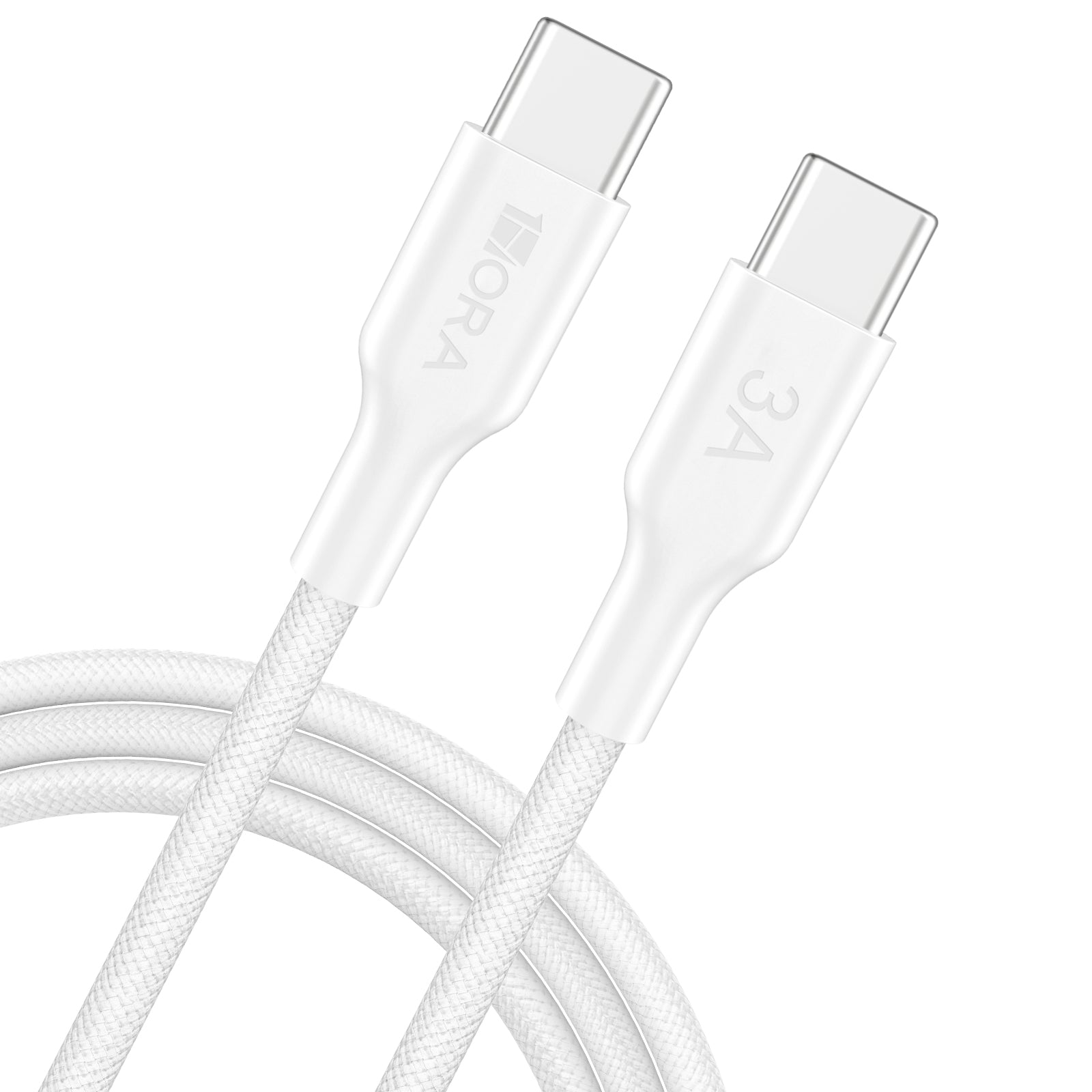 Cable trenzado de poliéster CAB272 de 1 m, USB tipo C a USB tipo C