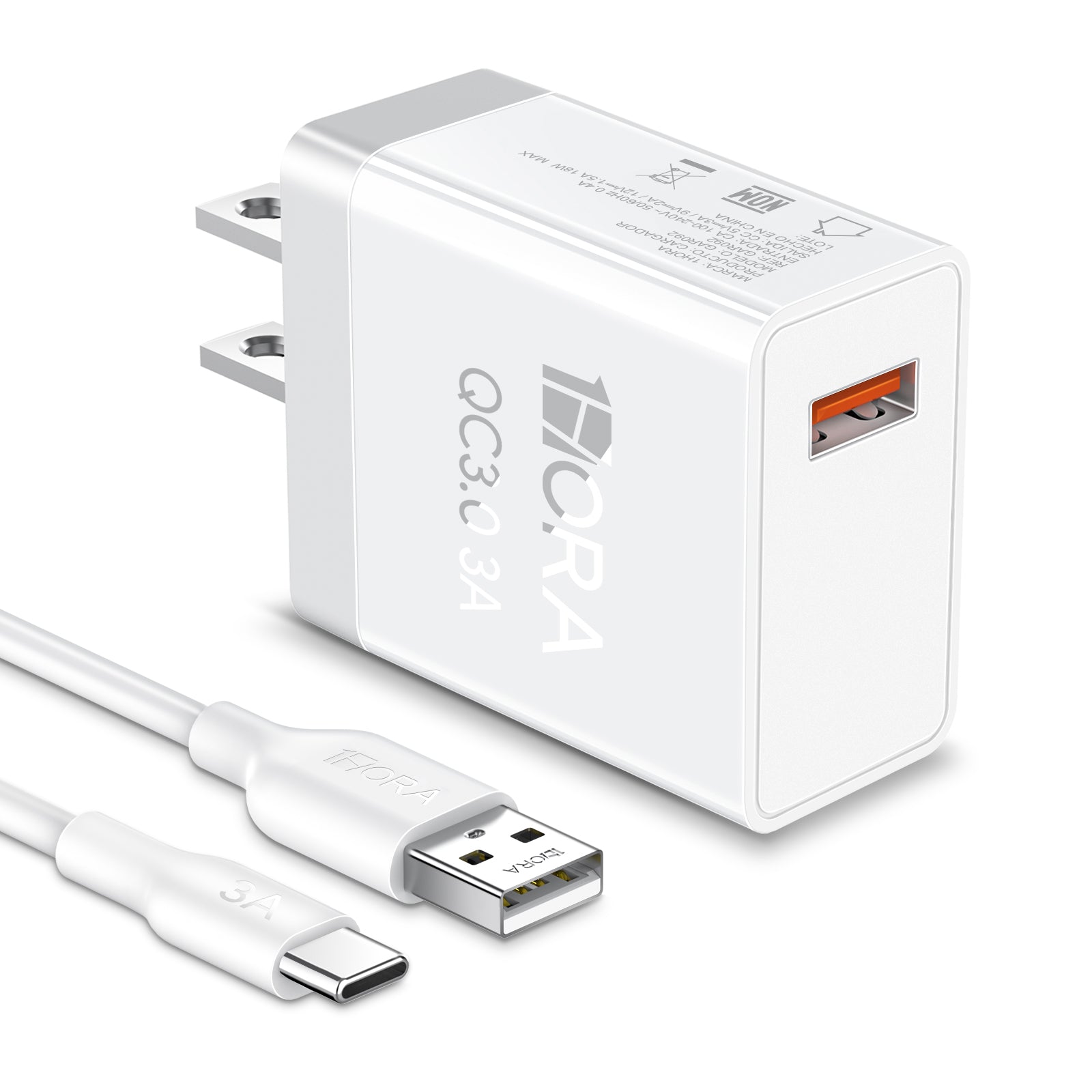 GAR092 18W Fast Charger with Type-C Cable