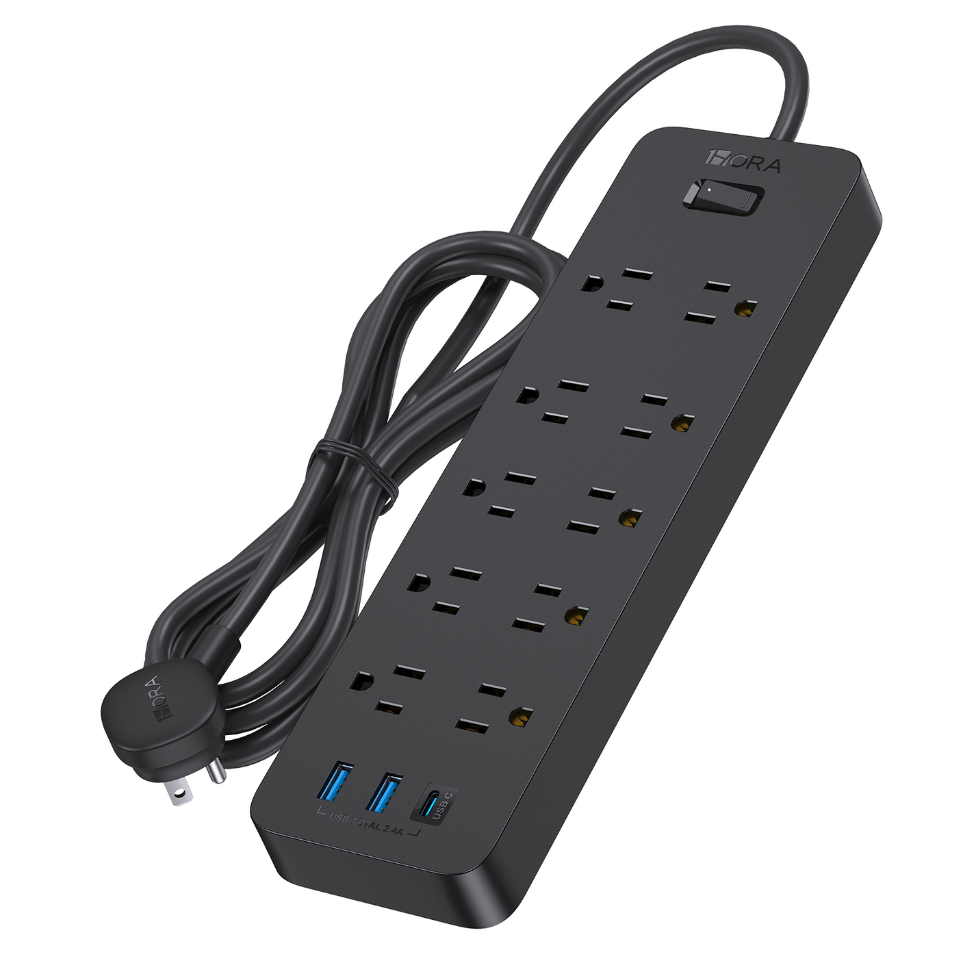 1HORA Regleta Multitoma con USB