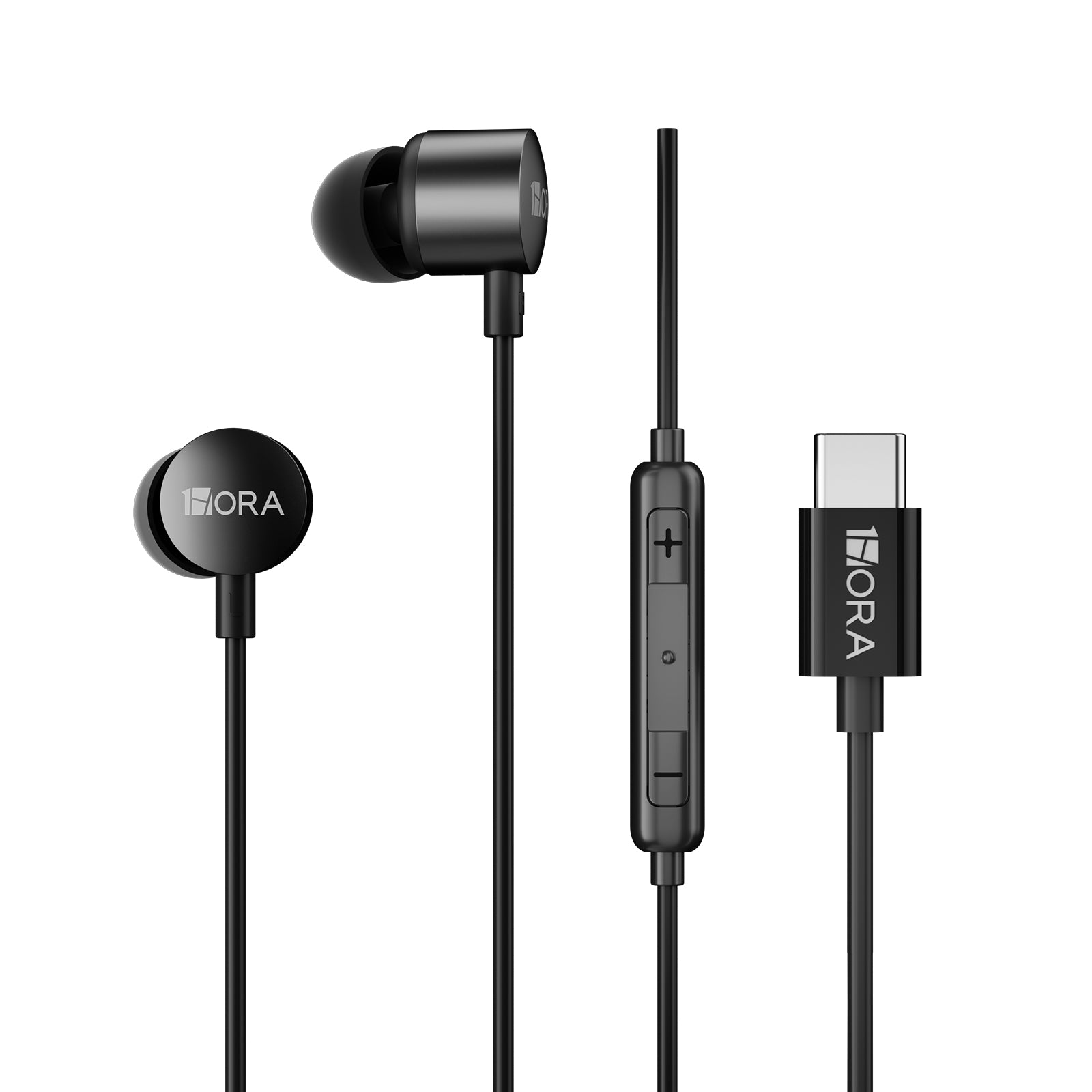 AUT128 Type-C In-Ear Wired Earphones with Line Control