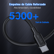 1HORA Cable USB Tipo C 1M 3A CAB251