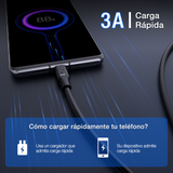 1Hora Cable USB Tipo C 1M 3A CAB251