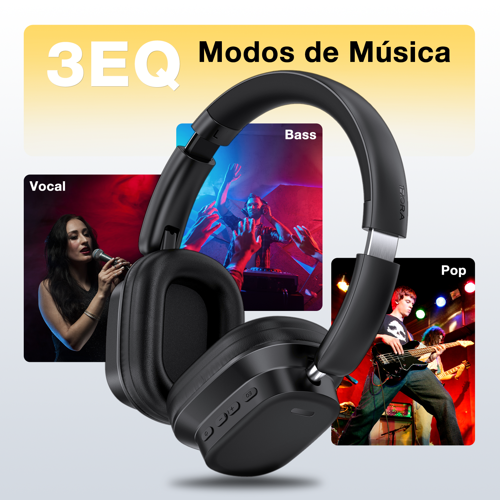 1HORA Audifonos Inalambricos Diadema AUT250