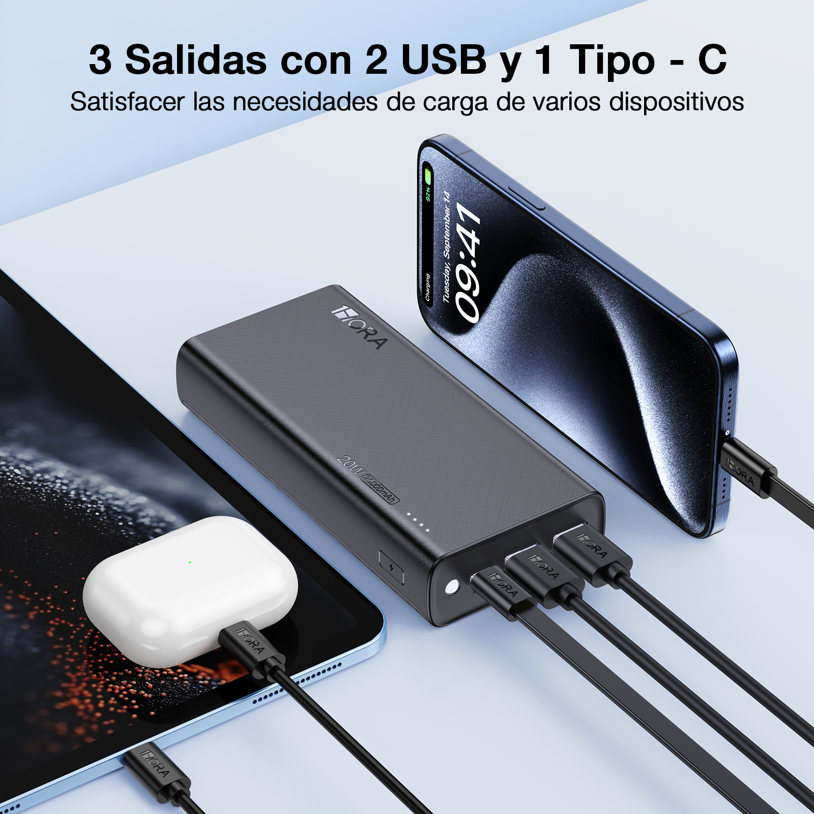 GAR158 1HORA Power Bank 20000mAh