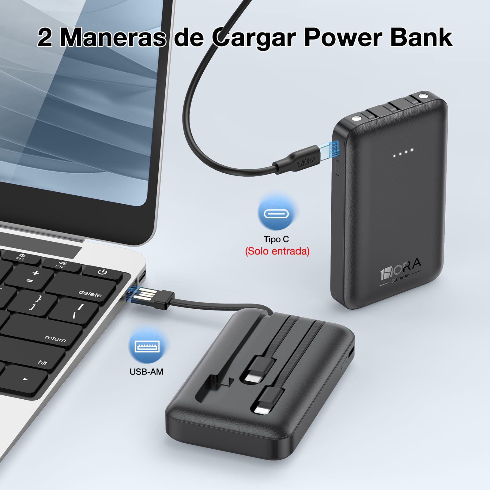 1HORA Power Bank 5000mAh GAR261