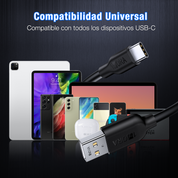 1HORA Cable USB Tipo C 1M 3A CAB251