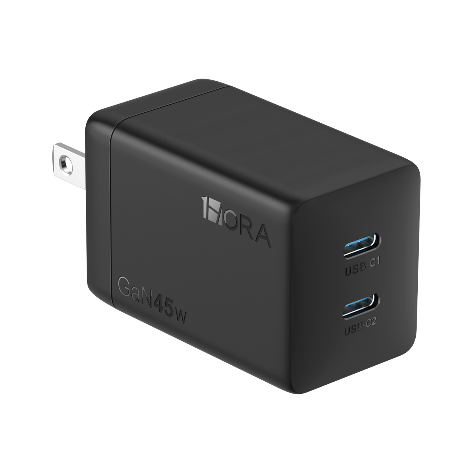 GAR170 GaN 45W 2-Port Fast Charger with Type-C Cable