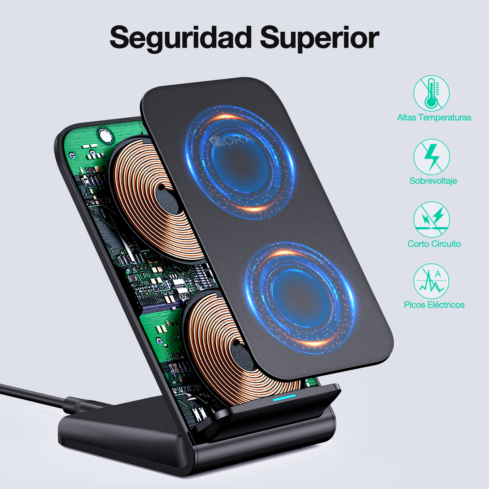 1HORA Wireless Charger Stand 15W GAR157