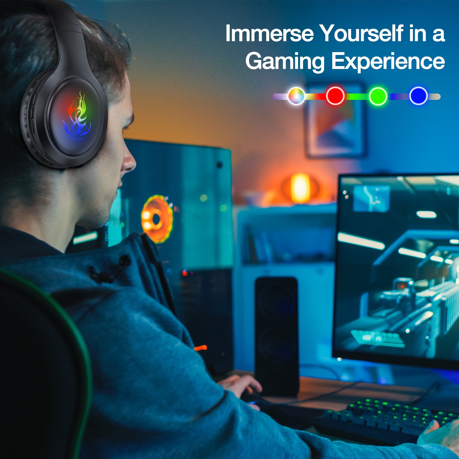 AUT202 1HORA Gamer Bluetooth Headset