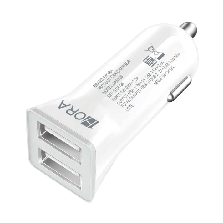 1HORA Cargador de carro 12W