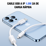 1HORA Cable Lightning 2A 1.5M CAB075-B